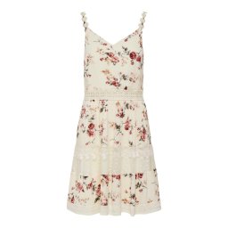 ONLY Rochie 'ONLKarmen Anne Life' albastru deschis / roz / roşu închis / alb