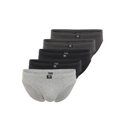 CECEBA Slip gri metalic / gri deschis / gri închis