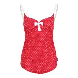 petit amour Costum de baie întreg 'ANTONIE' roșu / alb
