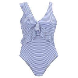 LASCANA Costum de baie întreg albastru