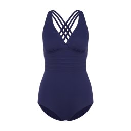 LASCANA Costum de baie întreg bleumarin