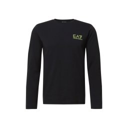 EA7 Emporio Armani Tricou verde kiwi / negru
