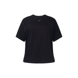 Nike Sportswear Tricou 'Essential' negru / alb