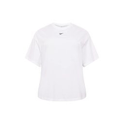 Nike Sportswear Tricou 'Essential' negru / alb