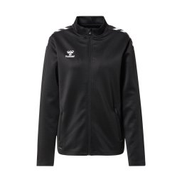 Hummel Bluză cu fermoar sport 'Core XK' negru / alb