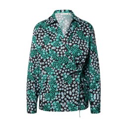 InWear Bluză 'Max' azur / verde jad / negru