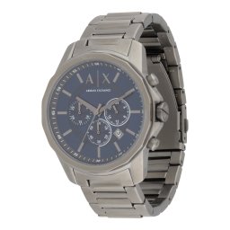 ARMANI EXCHANGE Ceas analogic albastru / gri metalic / alb