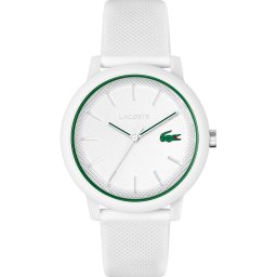 LACOSTE Ceas analogic verde / roșu / alb
