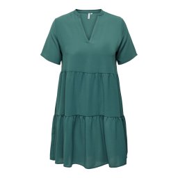 ONLY Carmakoma Rochie 'CARLuxjoy' verde petrol