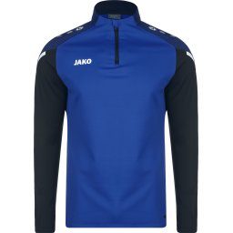 JAKO Tricou funcțional 'Challenge' albastru regal / negru / alb