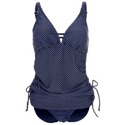 petit amour Costum de baie Tankini 'AVA' bleumarin / alb