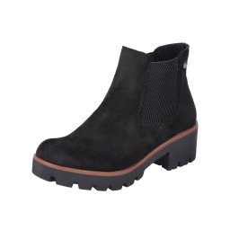 Rieker Ghete chelsea maro / negru