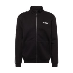 GUESS Hanorac sport 'Mickey' negru / alb
