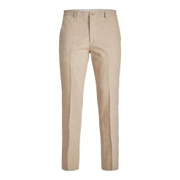 JACK & JONES Pantaloni cu dungă 'Riviera' bej