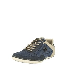 bugatti Sneaker low 'Canario' bej / albastru marin / albastru închis