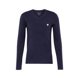 GUESS Tricou bleumarin / roșu / alb