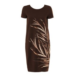 TATUUM Rochie 'KOKA 2' crem / maro