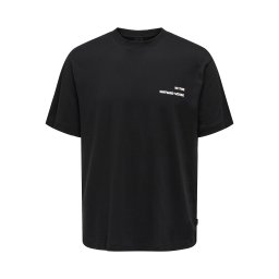 Only & Sons Tricou 'OTTO' albastru / galben închis / negru / alb