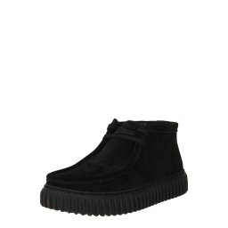 CLARKS Pantofi cu șireturi 'Torhill Hi' negru