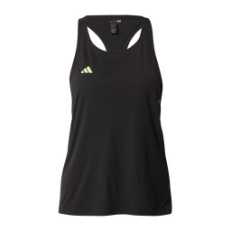 ADIDAS PERFORMANCE Sport top 'Adizero Essentials' galben citron / negru