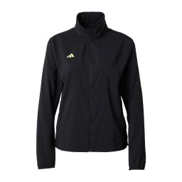 ADIDAS PERFORMANCE Geacă sport 'Adizero Essentials' verde limetă / negru