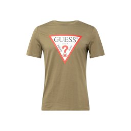 GUESS Tricou oliv / roșu / negru / alb