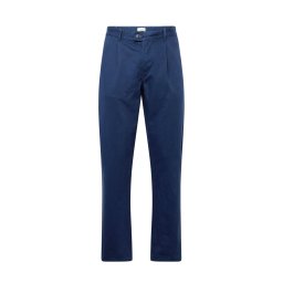 BLEND Pantaloni cutați albastru închis