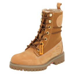Dockers by Gerli Ghete cu șireturi maro caramel / maro coniac