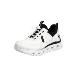 Rieker Sport Sneaker low negru / alb