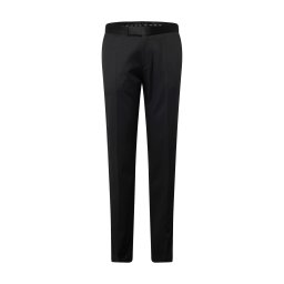 BOSS Pantaloni cu dungă 'H-Genius-Tux' negru