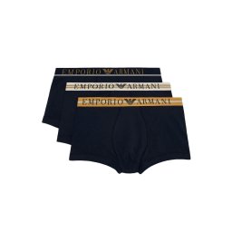 Emporio Armani Boxeri auriu / negru / alb