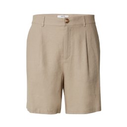 DAN FOX APPAREL Pantaloni cutați 'Alan' gri taupe