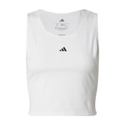 ADIDAS PERFORMANCE Sport top negru / alb