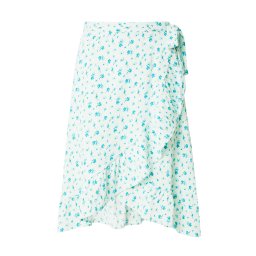 VERO MODA Fustă 'VMPage' bleumarin / albastru aqua / verde mentă / verde pastel