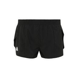 ADIDAS PERFORMANCE Pantaloni sport 'ADIZERO' negru / alb