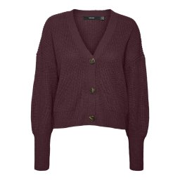VERO MODA Geacă tricotată 'VMLea' mov vânătă
