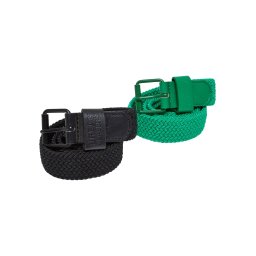 Urban Classics Curea ' Elastic Belt Set Kids ' negru