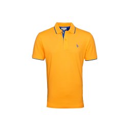 U.S. POLO ASSN. Tricou albastru regal / galben închis