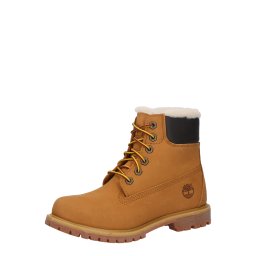 TIMBERLAND Ghete cu șireturi maro caramel / negru