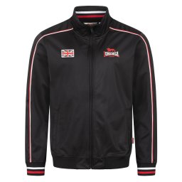 LONSDALE Hanorac roșu / negru / alb