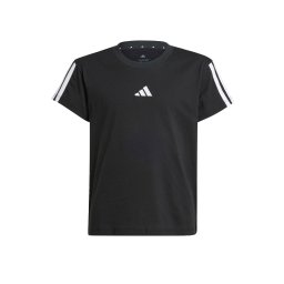 ADIDAS SPORTSWEAR Tricou funcțional 'Essentials' negru / alb