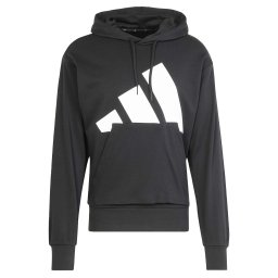 ADIDAS SPORTSWEAR Hanorac sport 'Essentials' negru / alb