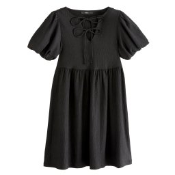 Next Rochie tip bluză negru