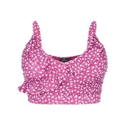 Swim by Zizzi Sutien costum de baie 'SKATRIN' roz / alb