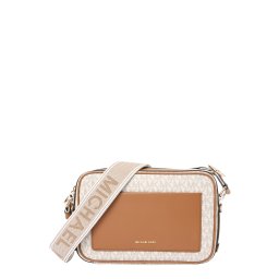 MICHAEL Michael Kors Geantă de umăr maro coniac / alb