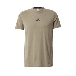 ADIDAS PERFORMANCE Tricou funcțional 'Designed For Training' kaki / negru