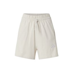 ADIDAS SPORTSWEAR Pantaloni sport 'Essentials' bej / alb