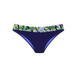 s.Oliver Slip costum de baie albastru închis / verde / lila / roz pudră