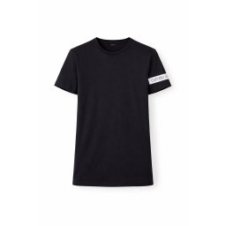 Emporio Armani Tricou albastru marin / alb