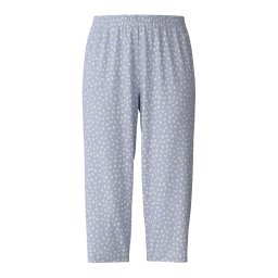CALIDA Pantaloni de pijama albastru porumbel / alb